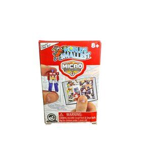World's Smallest Micro Figures and Comics Collectible Toy Set Articulated Action